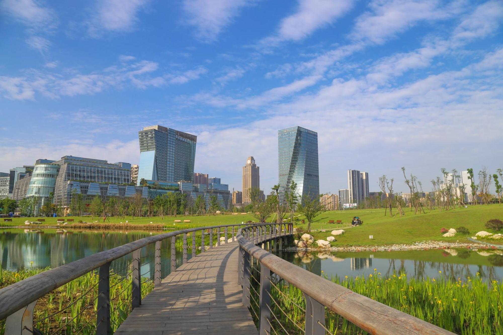 Holiday Inn Chengdu Century City-Westtower Dış mekan fotoğraf