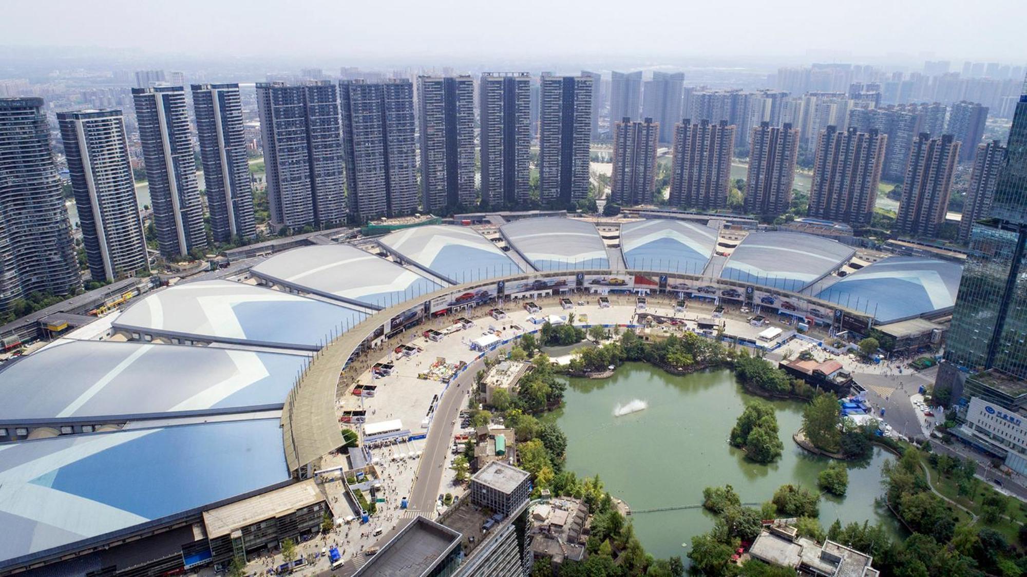 Holiday Inn Chengdu Century City-Westtower Dış mekan fotoğraf